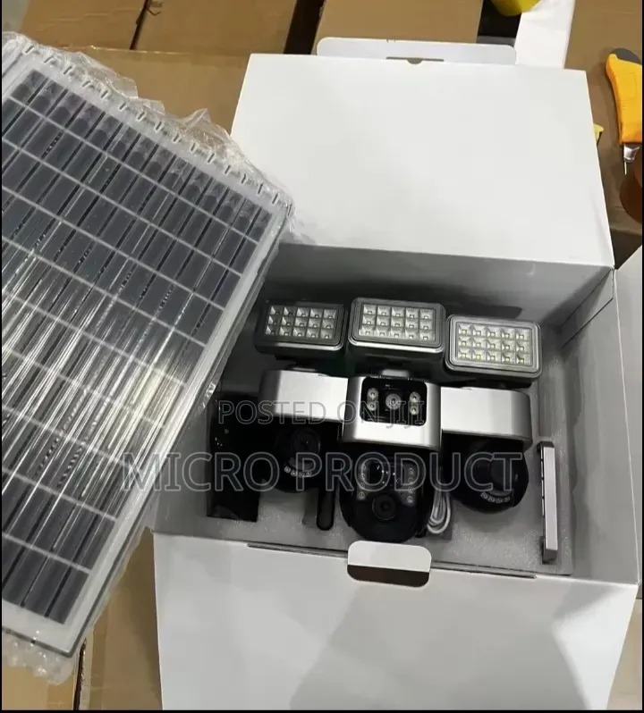 Solar 4G 3 Lens Camera