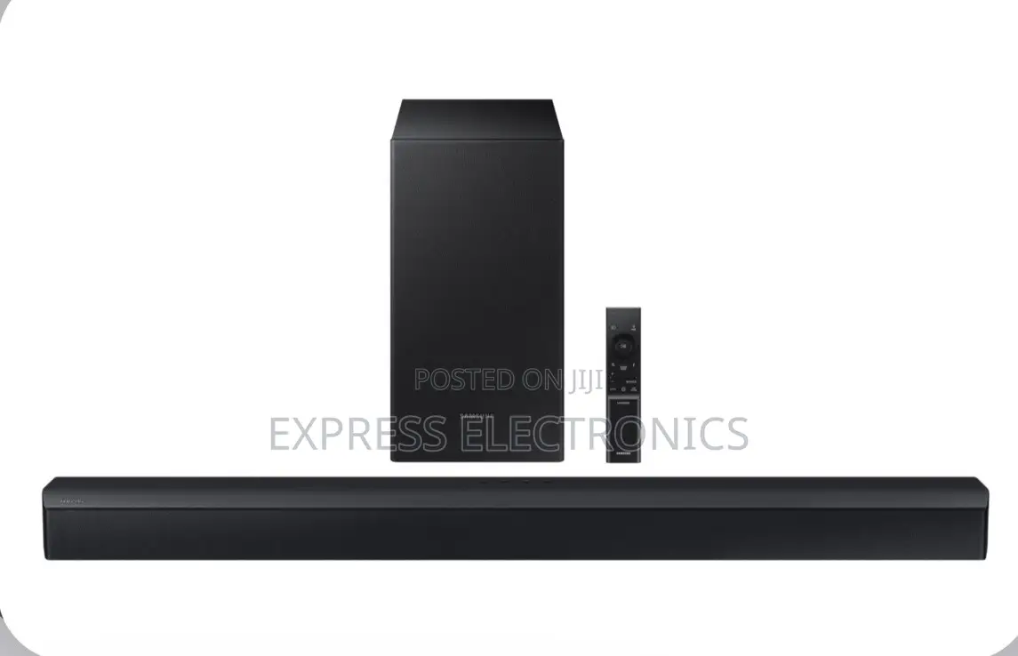 Samsung 2.1Ch 210W Soundbar With Wireless Subwoofer Black HW-C43M