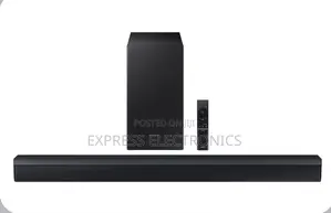 Samsung 2.1Ch 210W Soundbar With Wireless Subwoofer Black HW-C43M