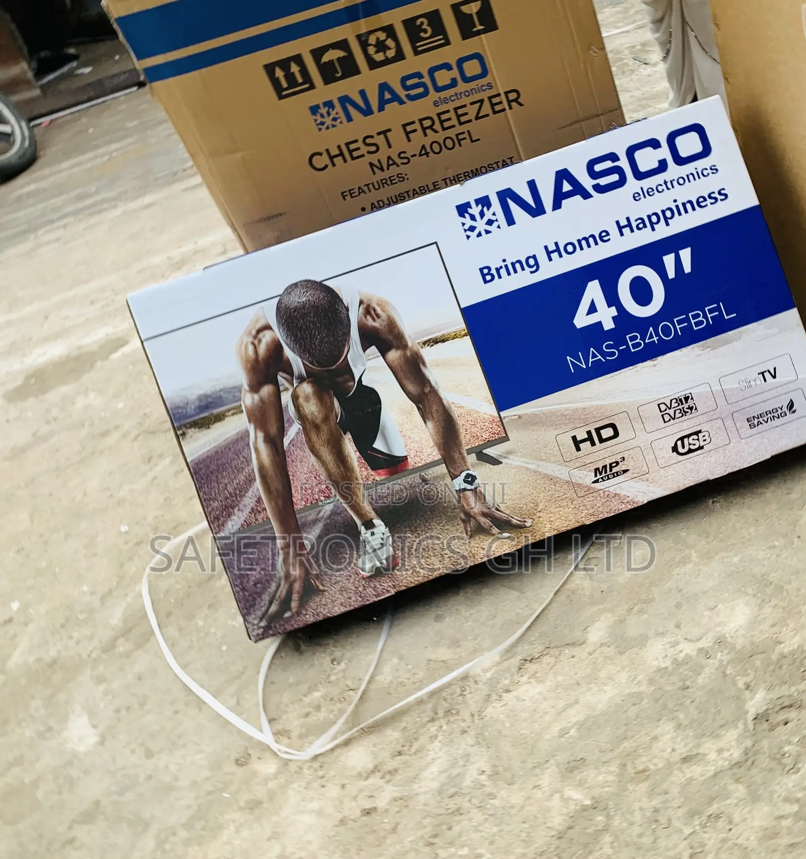 Buy Frameless Nasco 40′′ Led Digital Satellite Television