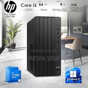 Desktop Computer HP 290 G9 16GB Intel Core i5 SSHD+SSD 512GB