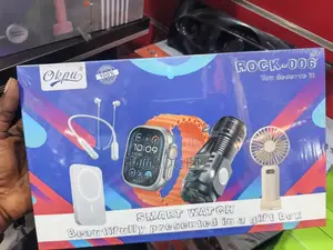 Okpu Rock-006 Smart Watch Gift Box —Get a Premium 6-in-1 Tech Gift Set
