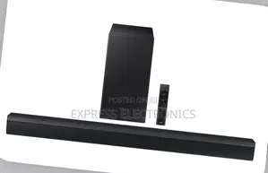 Newly Samsung 2.1Ch 210W Soundbar With Wireless Subwoofer Black HW-C43