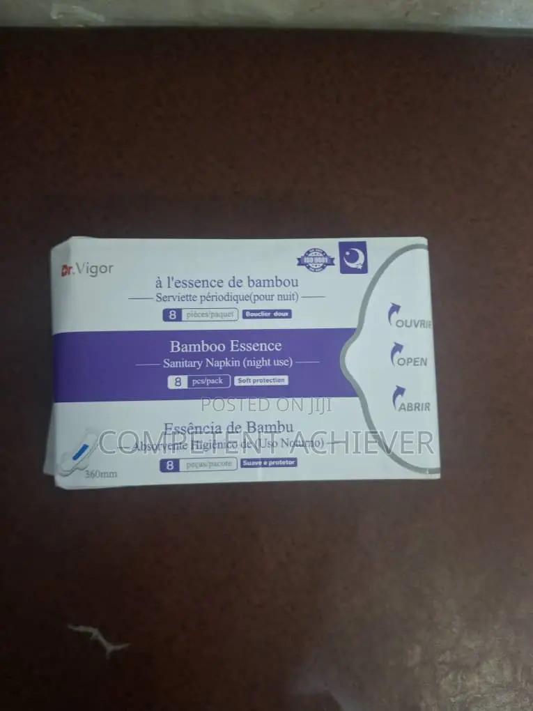 DR. Vigor Bamboo Essence Sanitary Napkin( Night Use)