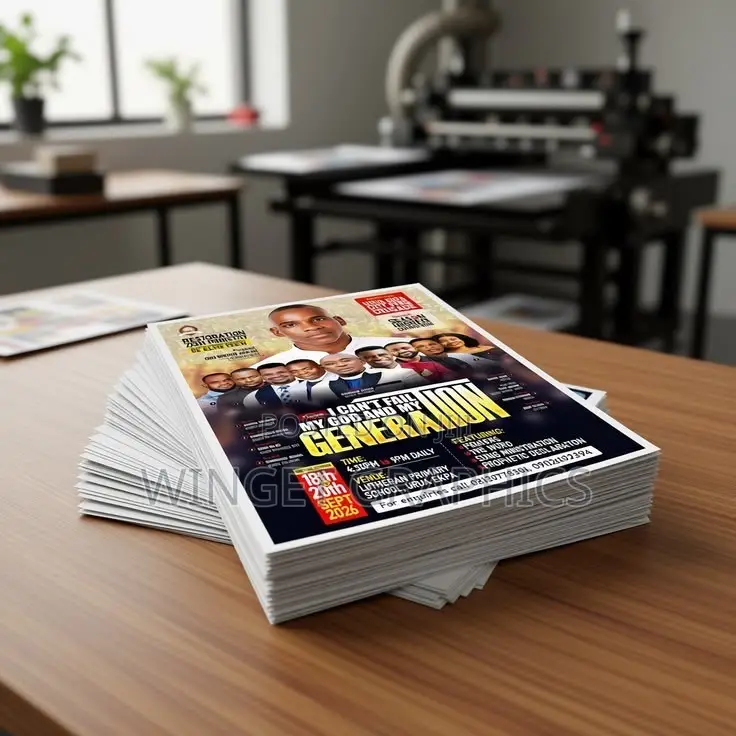 Flyer Printing & Design Services in Accra