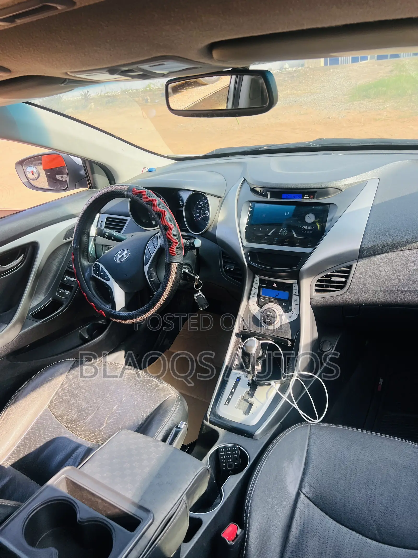 Hyundai Elantra 2012 Silver