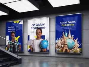 Billboard and Shop Design , Printing With Fixing