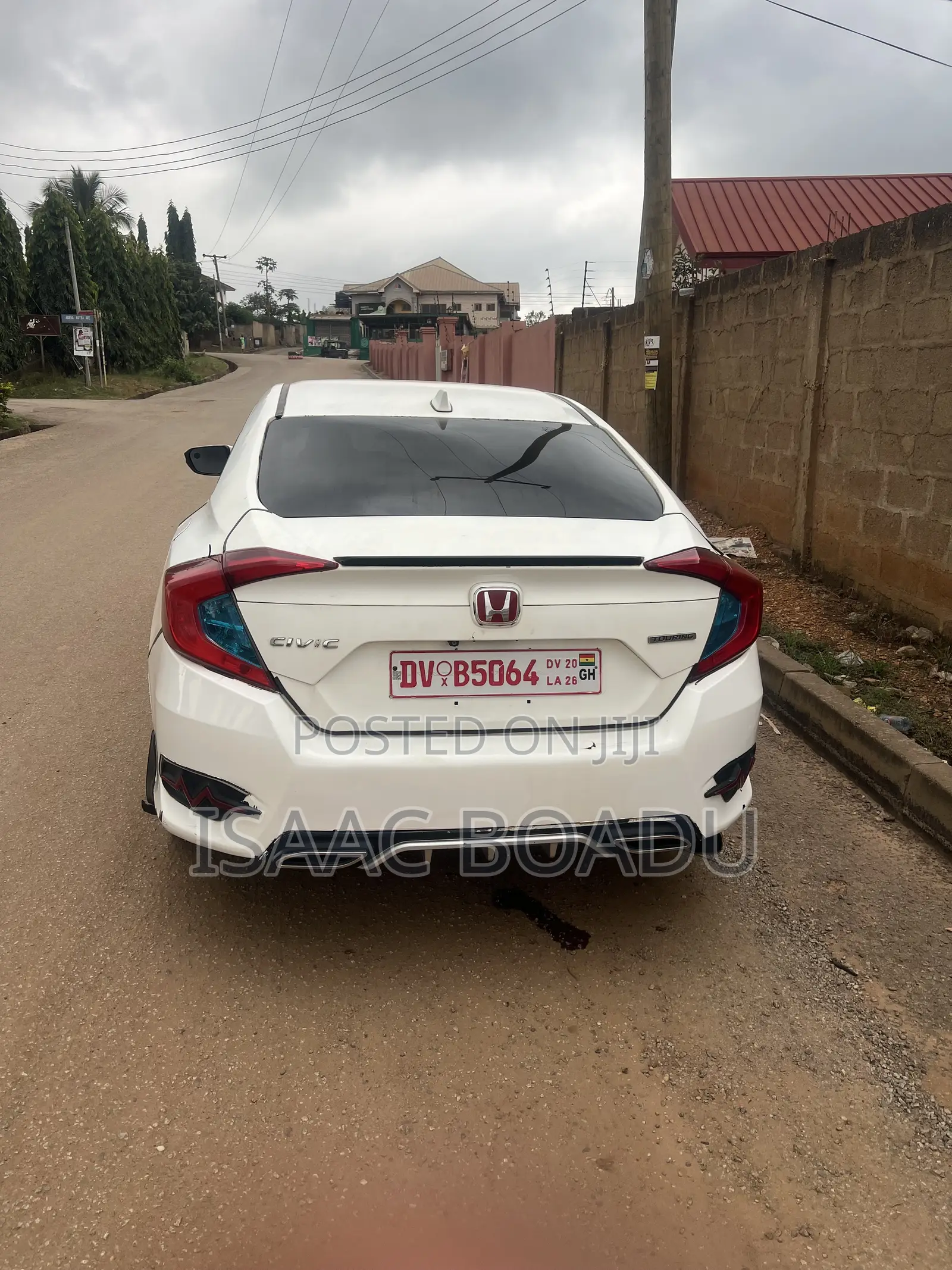 Honda Civic EX-L 4dr Sedan (1.5L 4cyl) 2017 White