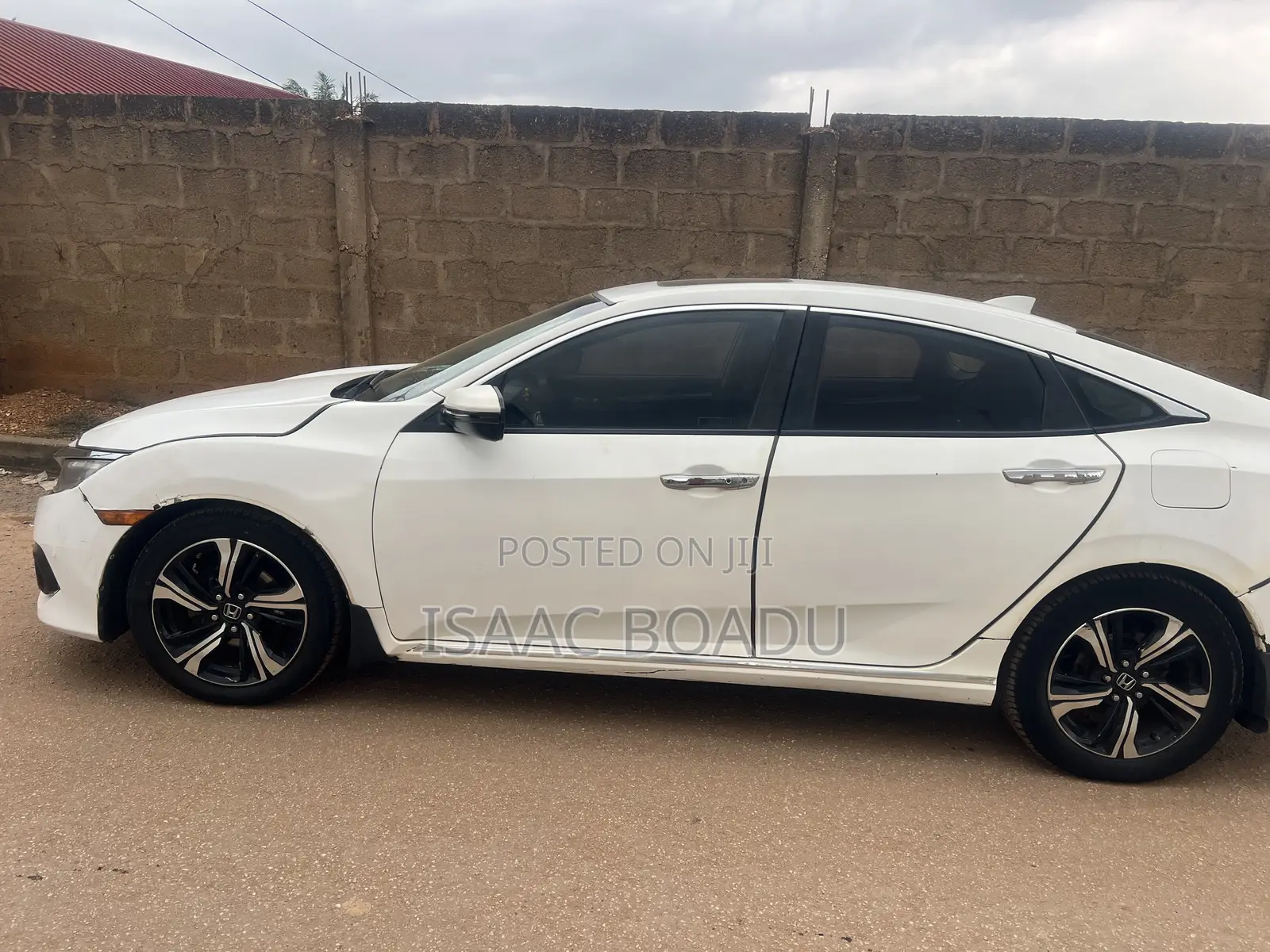 Honda Civic EX-L 4dr Sedan (1.5L 4cyl) 2017 White