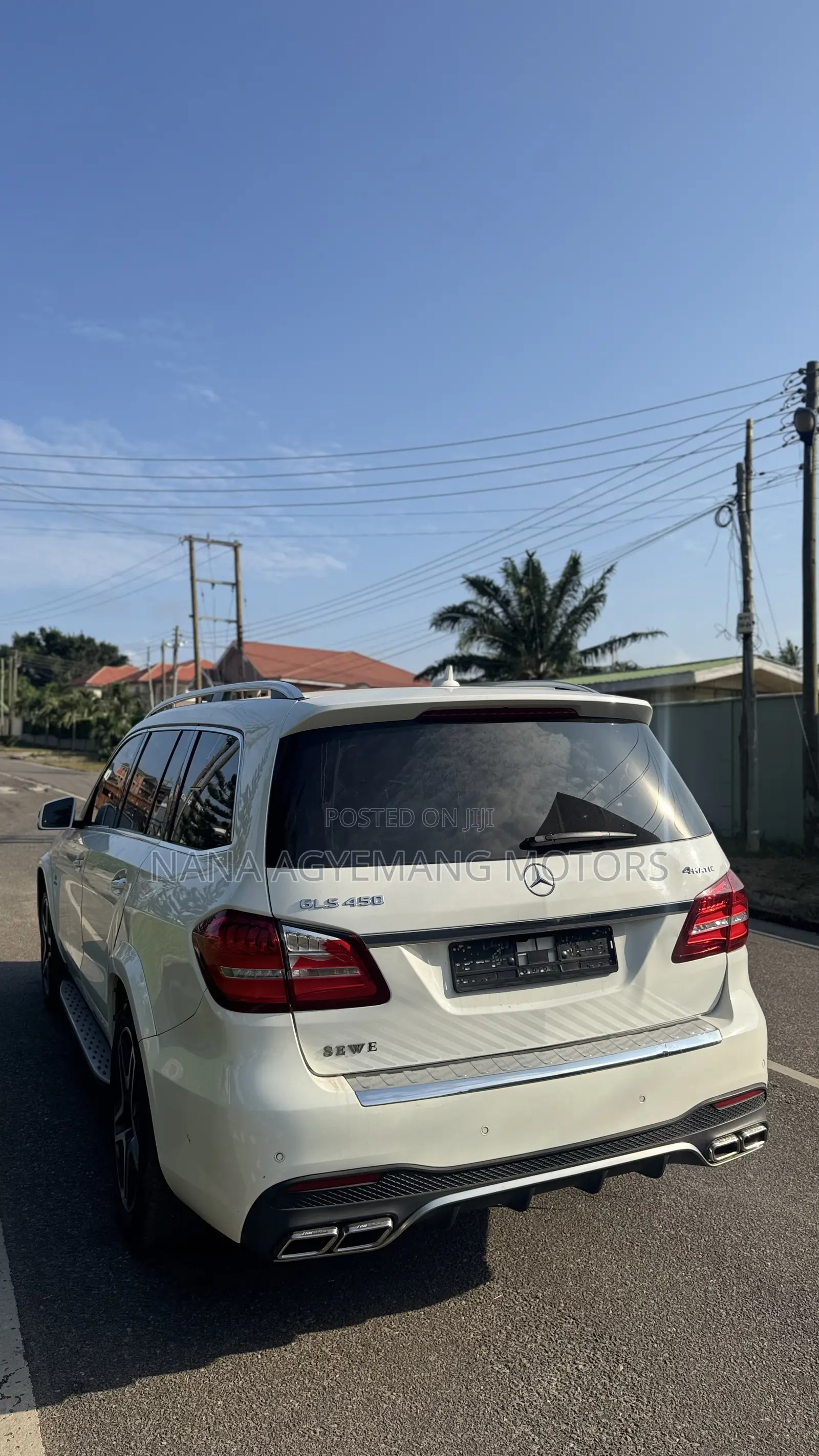 Mercedes-Benz GLS-Class GLS450 4MATIC 2018 White