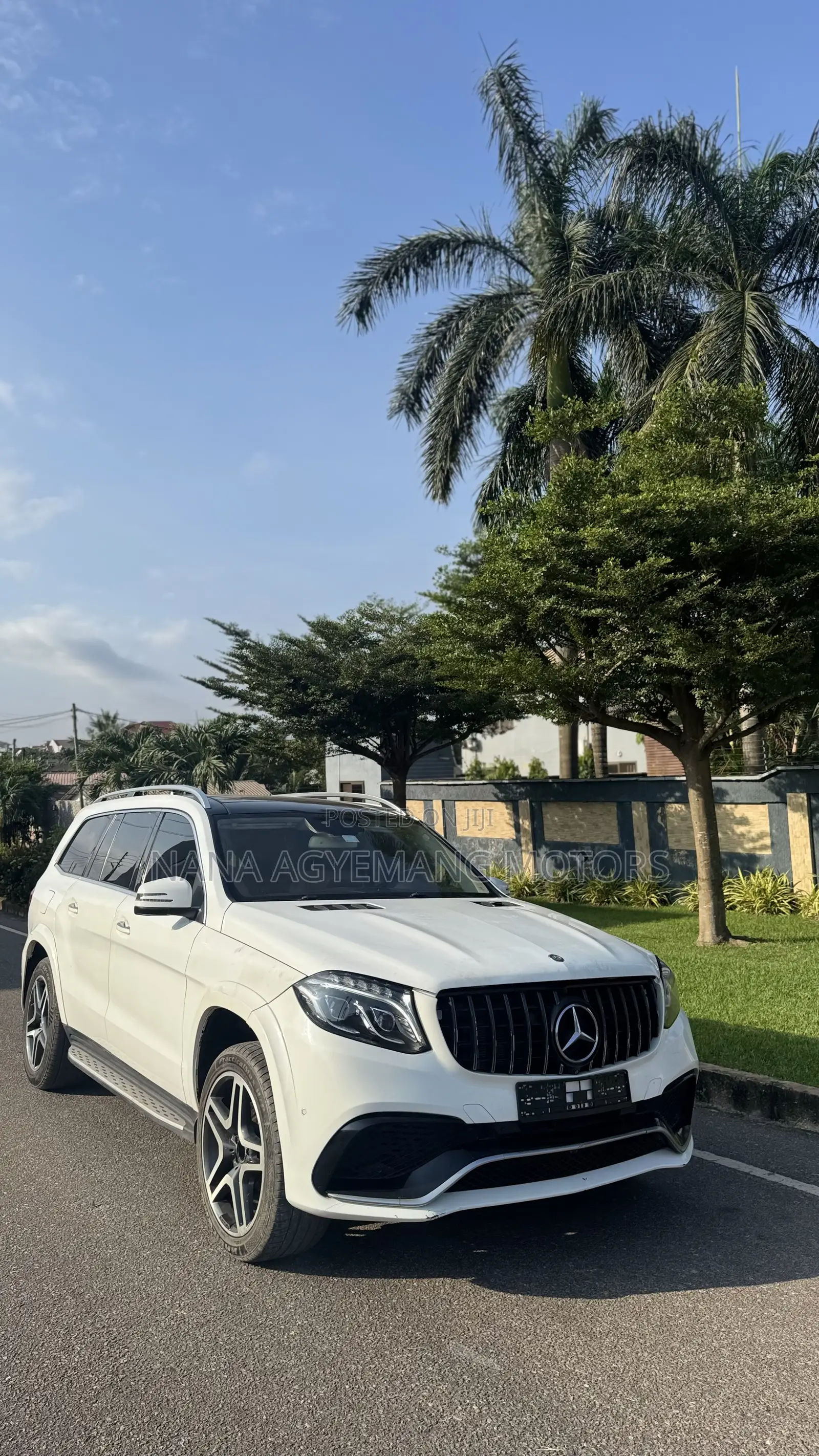 Mercedes-Benz GLS-Class GLS450 4MATIC 2018 White