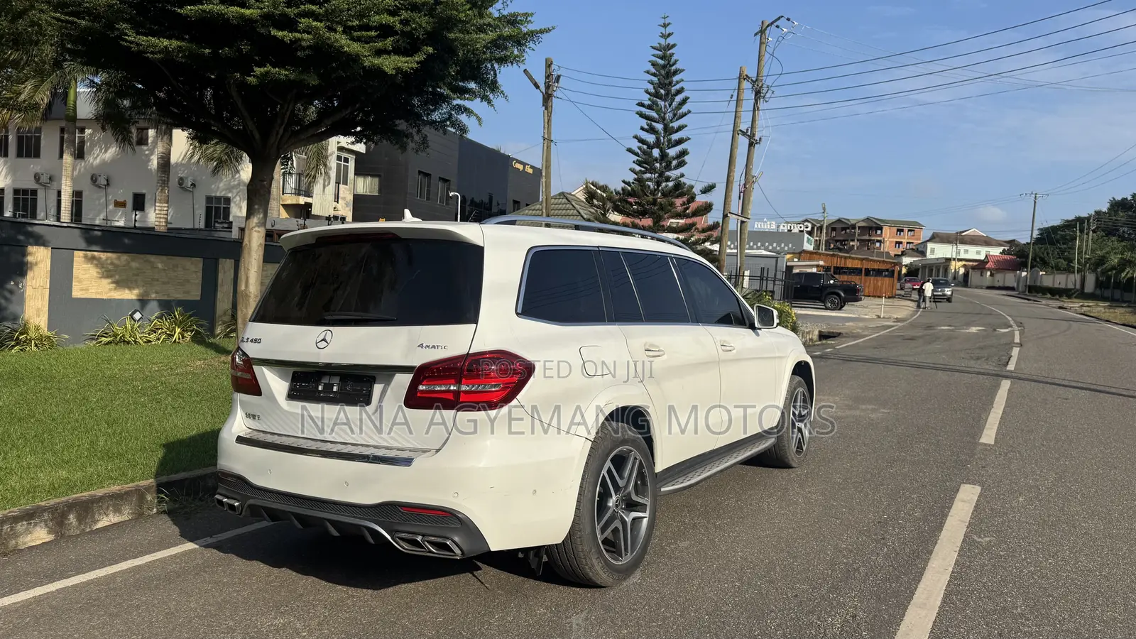 Mercedes-Benz GLS-Class GLS450 4MATIC 2018 White