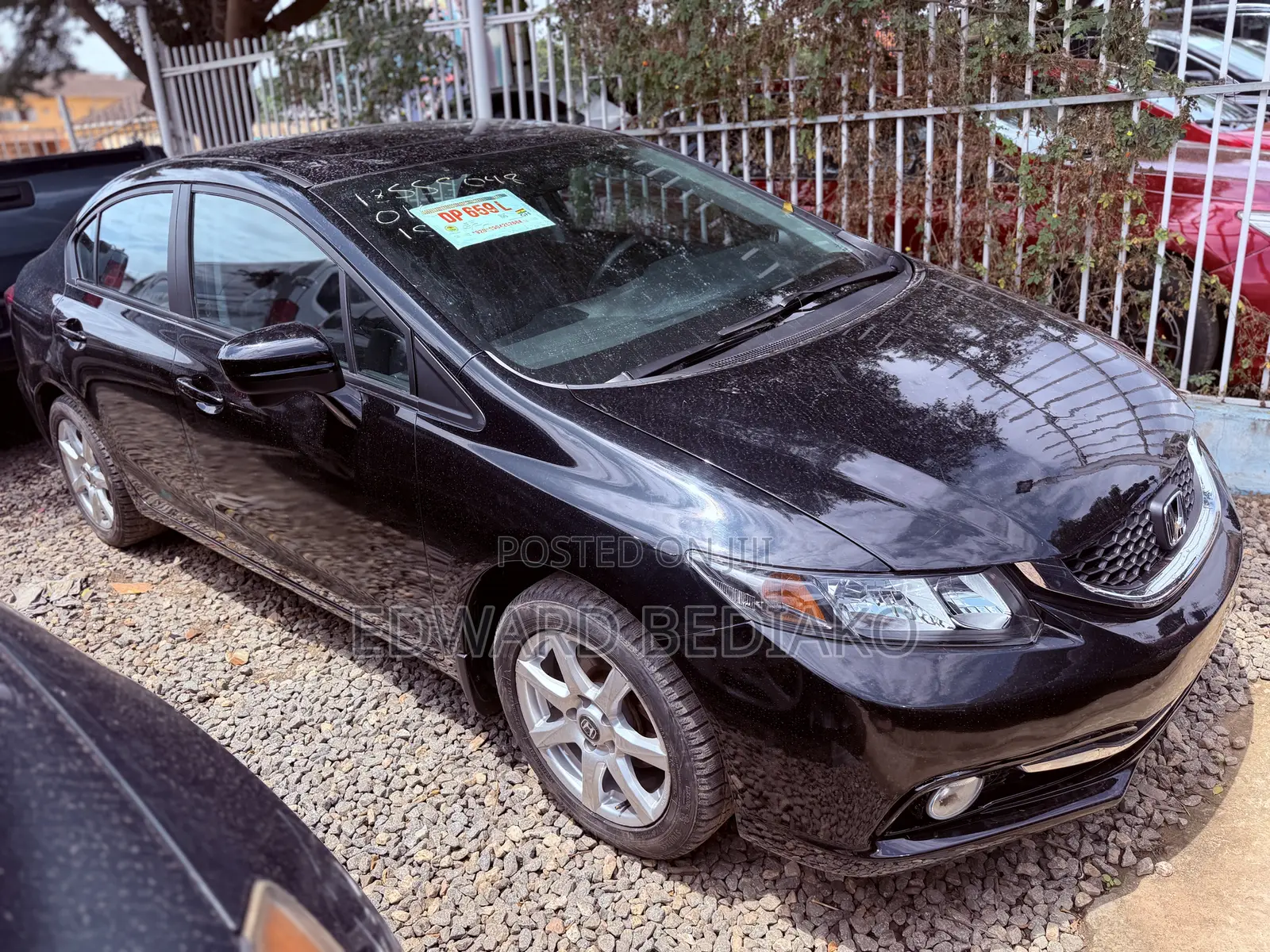Honda Civic EX-L 4dr Sedan (1.8L 4cyl CVT) 2015 Black