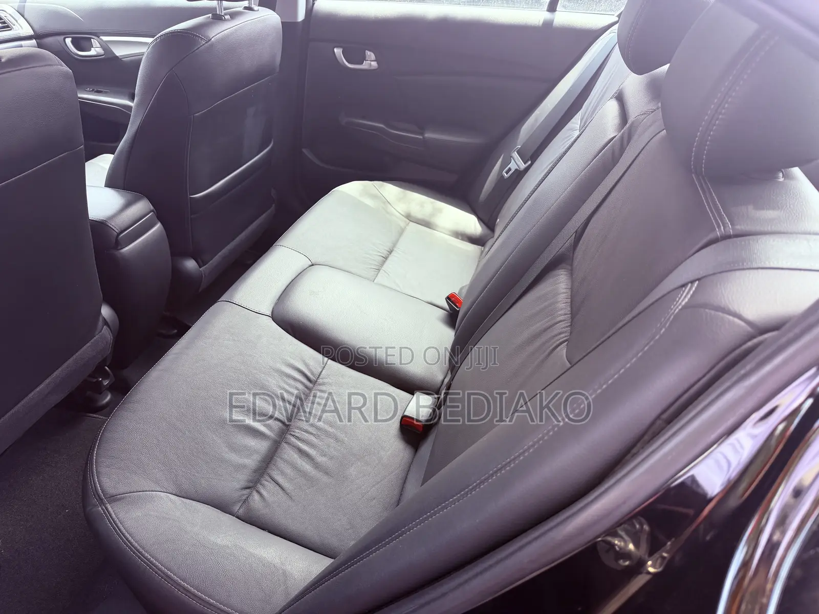 Honda Civic EX-L 4dr Sedan (1.8L 4cyl CVT) 2015 Black