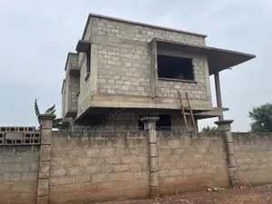 100ft X 70ft Land With Uncompleted House at Pantang