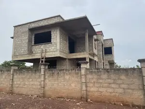 100ft X 70ft Land With Uncompleted House at Pantang