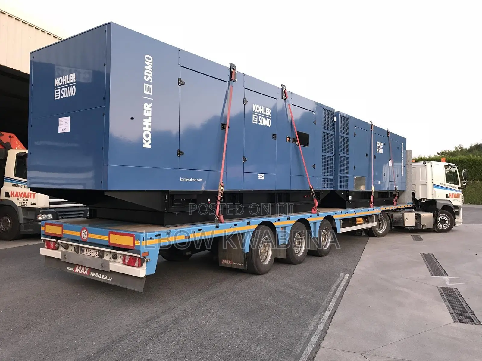 24 / 7 Generator Transportation From Tema Harbour to Accra