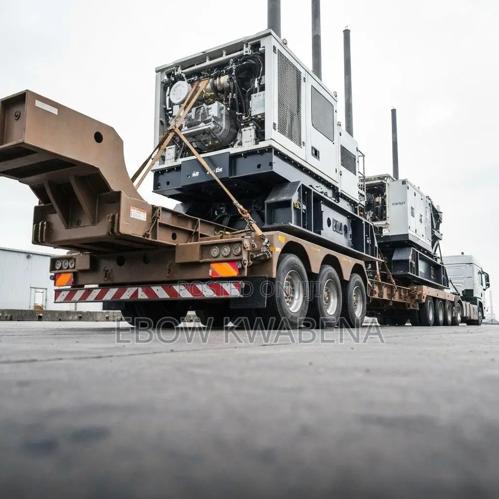 24 / 7 Generator Transportation From Tema Harbour to Accra