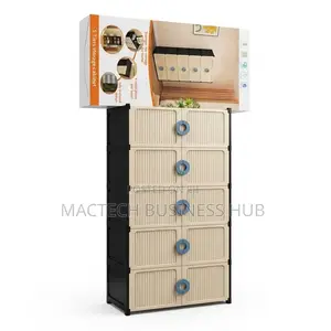 5-Tier Modern Modular Storage Cabinet