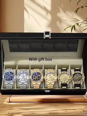 6 Pieces Wristwatch