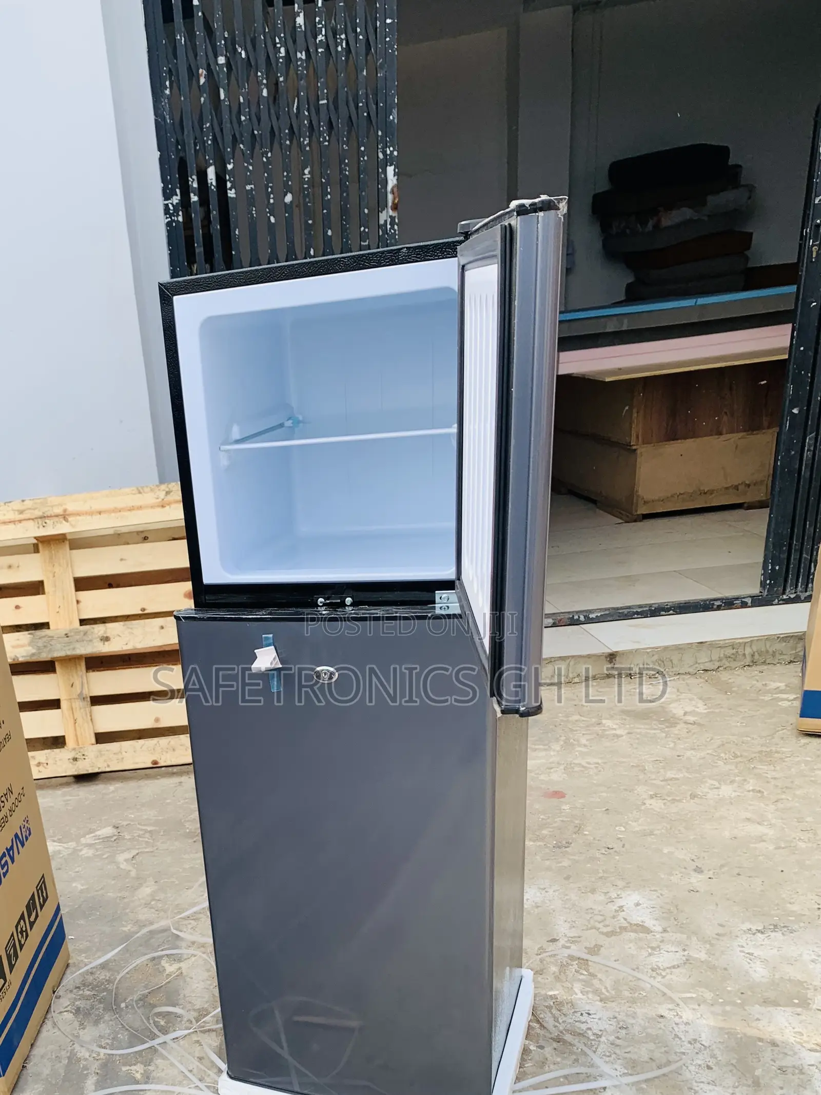 Fresh Sealed Nasco 158l Fridge Top Mounted Freezer [Nasf2-18fl]