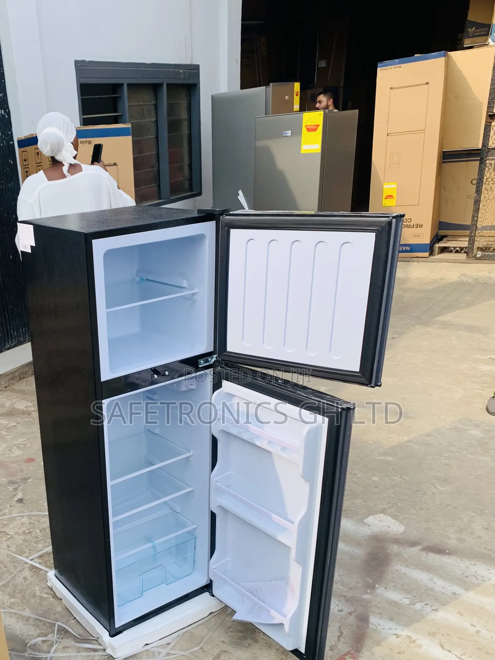 Fresh Sealed Nasco 158l Fridge Top Mounted Freezer [Nasf2-18fl]