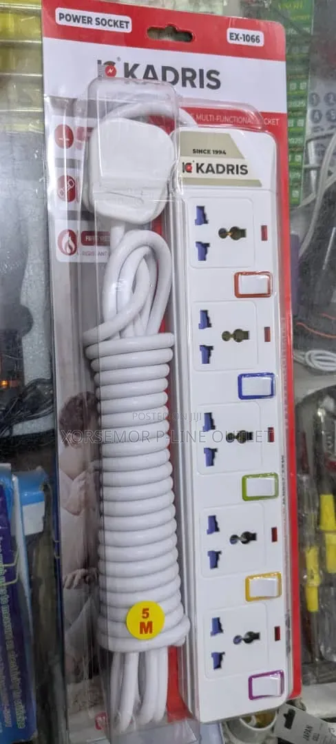 5 Plus & 5m Cable Extension Cord