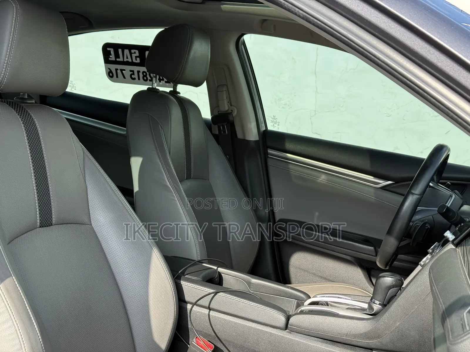 Honda Civic Touring Sedan 2019 Gray
