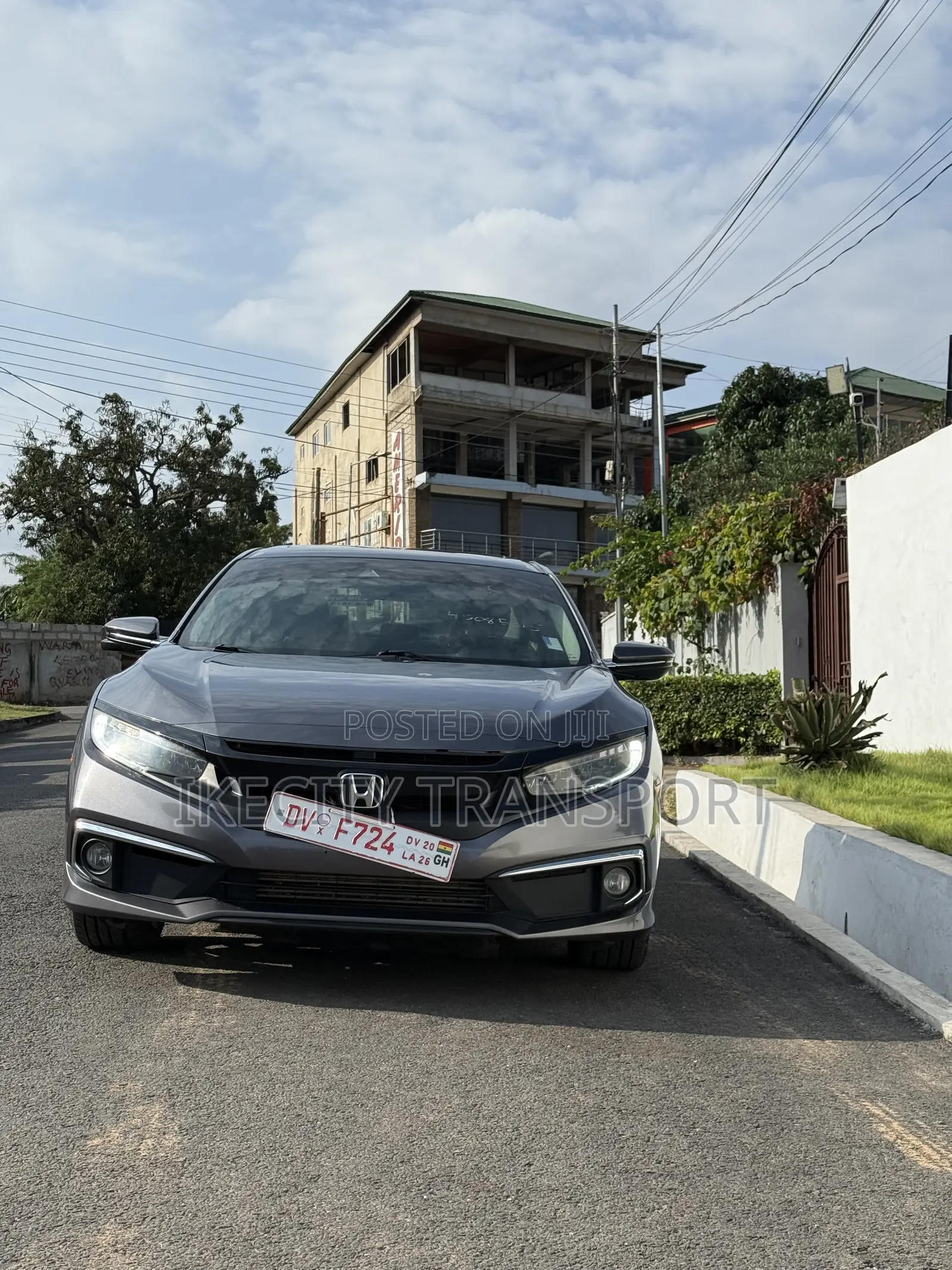 Honda Civic Touring Sedan 2019 Gray