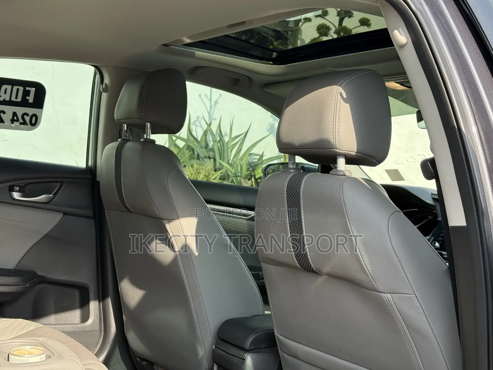 Honda Civic Touring Sedan 2019 Gray