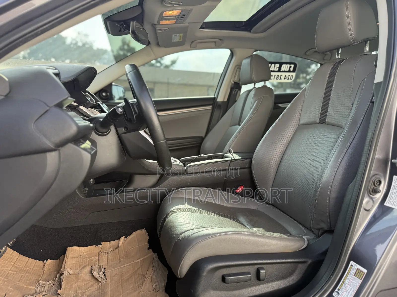Honda Civic Touring Sedan 2019 Gray