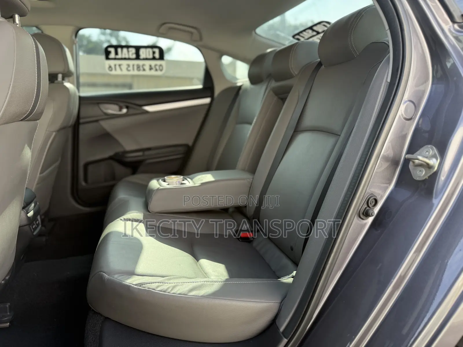 Honda Civic Touring Sedan 2019 Gray