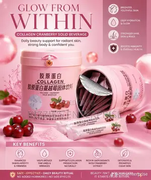 Collagen Cranberry Solids Drink