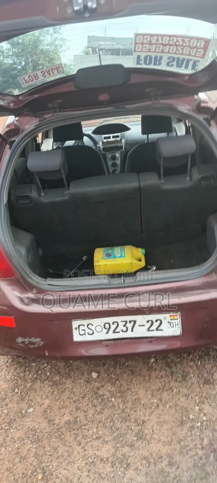 Toyota Vitz 1.3 FWD 5dr 2010 Brown