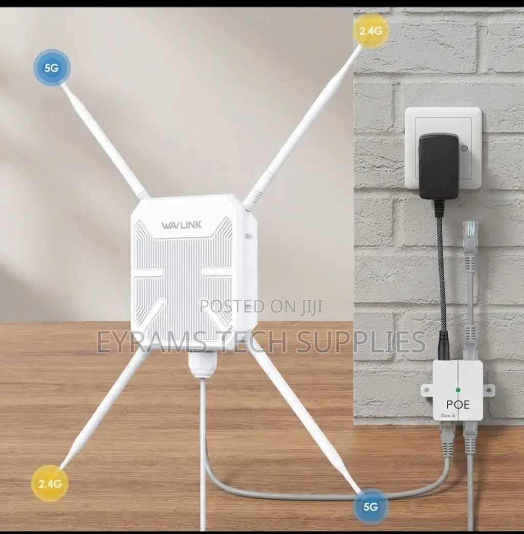 AC1200 Dual Band WiFi 5 Outdoor WiFi Extender AERIAL HD8S Access Point