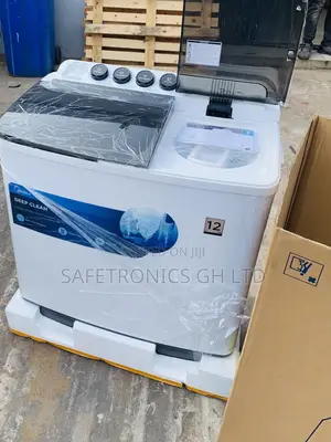 Check Out Twin Tub Washing Machine 12Kg, White