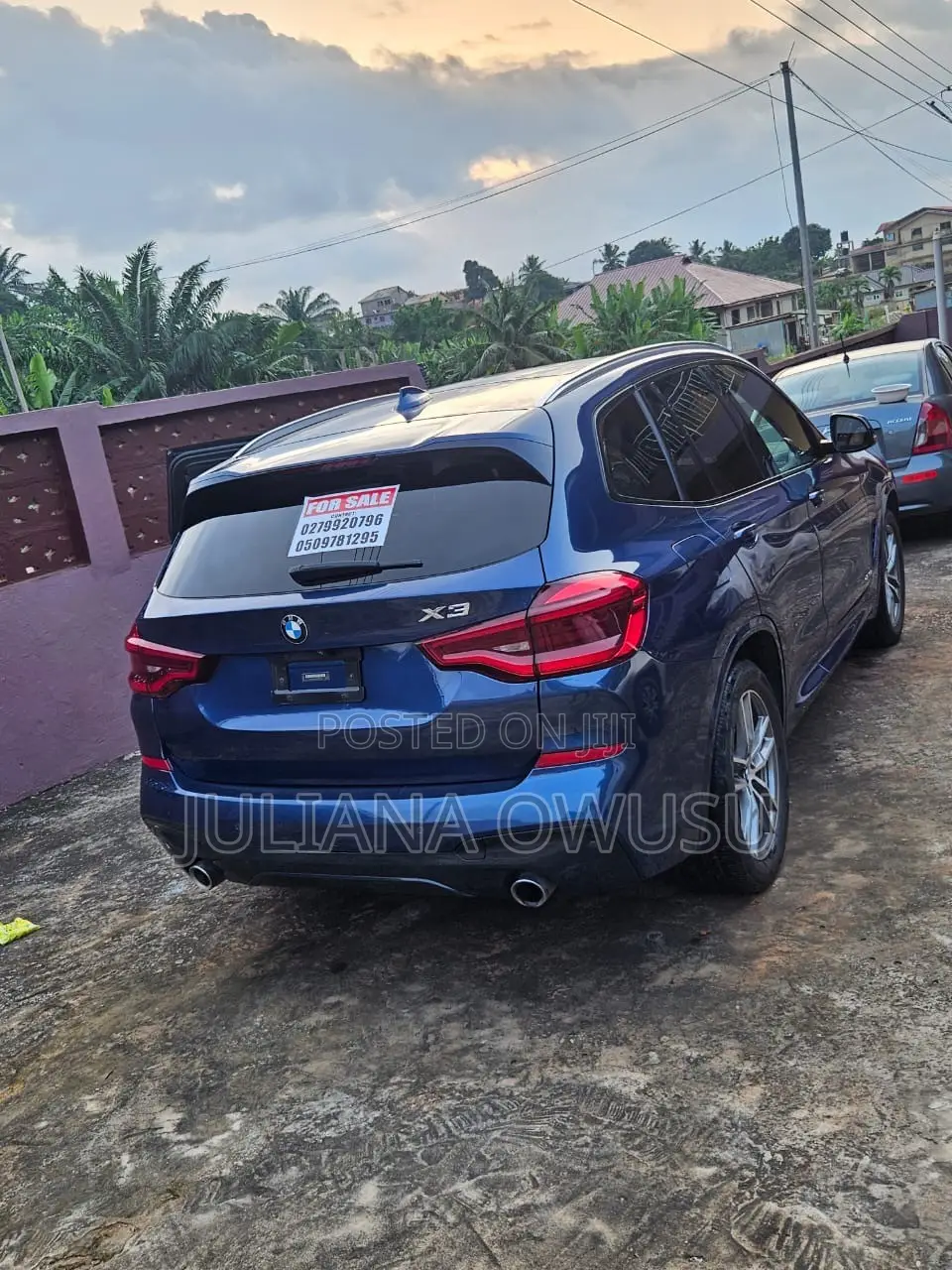 BMW X3 xDrive30i AWD 2018 Blue