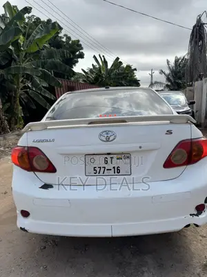 Toyota Corolla S 4dr Sedan (1.8L 4cyl 4A) 2010 White