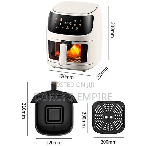 Display Air Fryer 8l