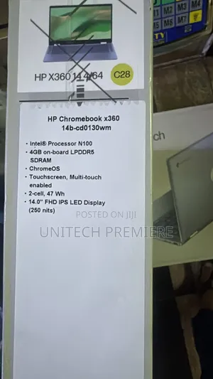 New Laptop HP Chromebook 14 4GB Intel eMMC 60GB