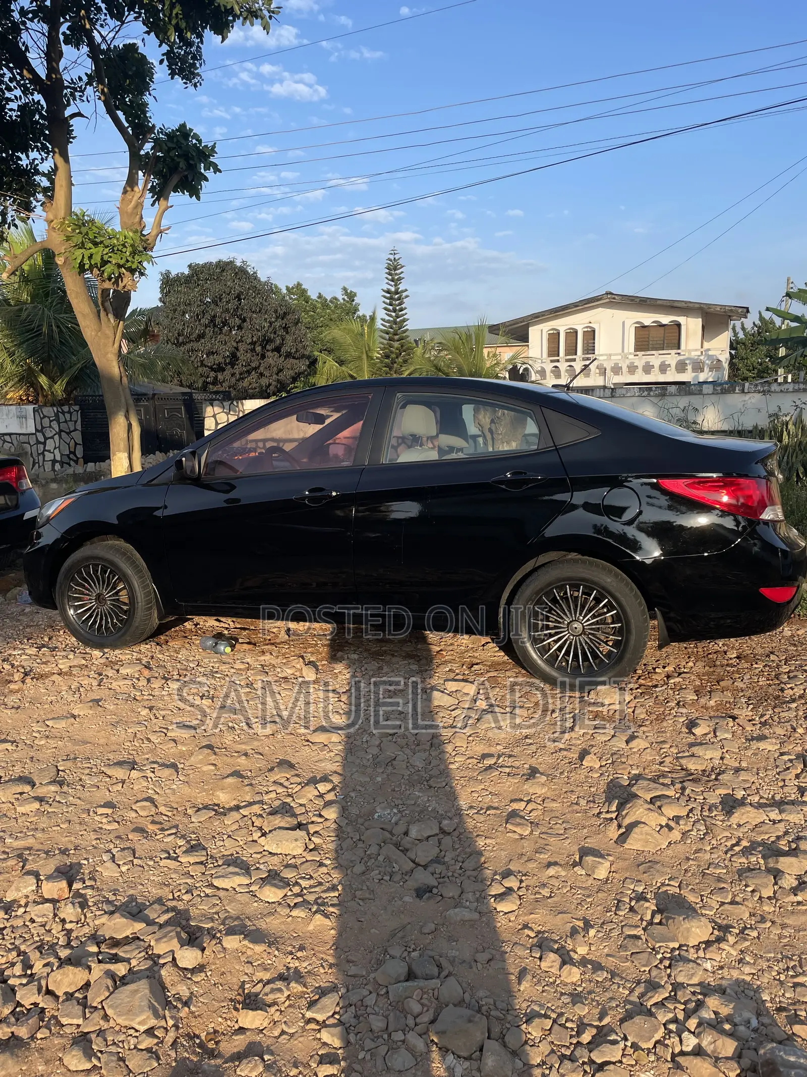 Hyundai Accent 2012 Black