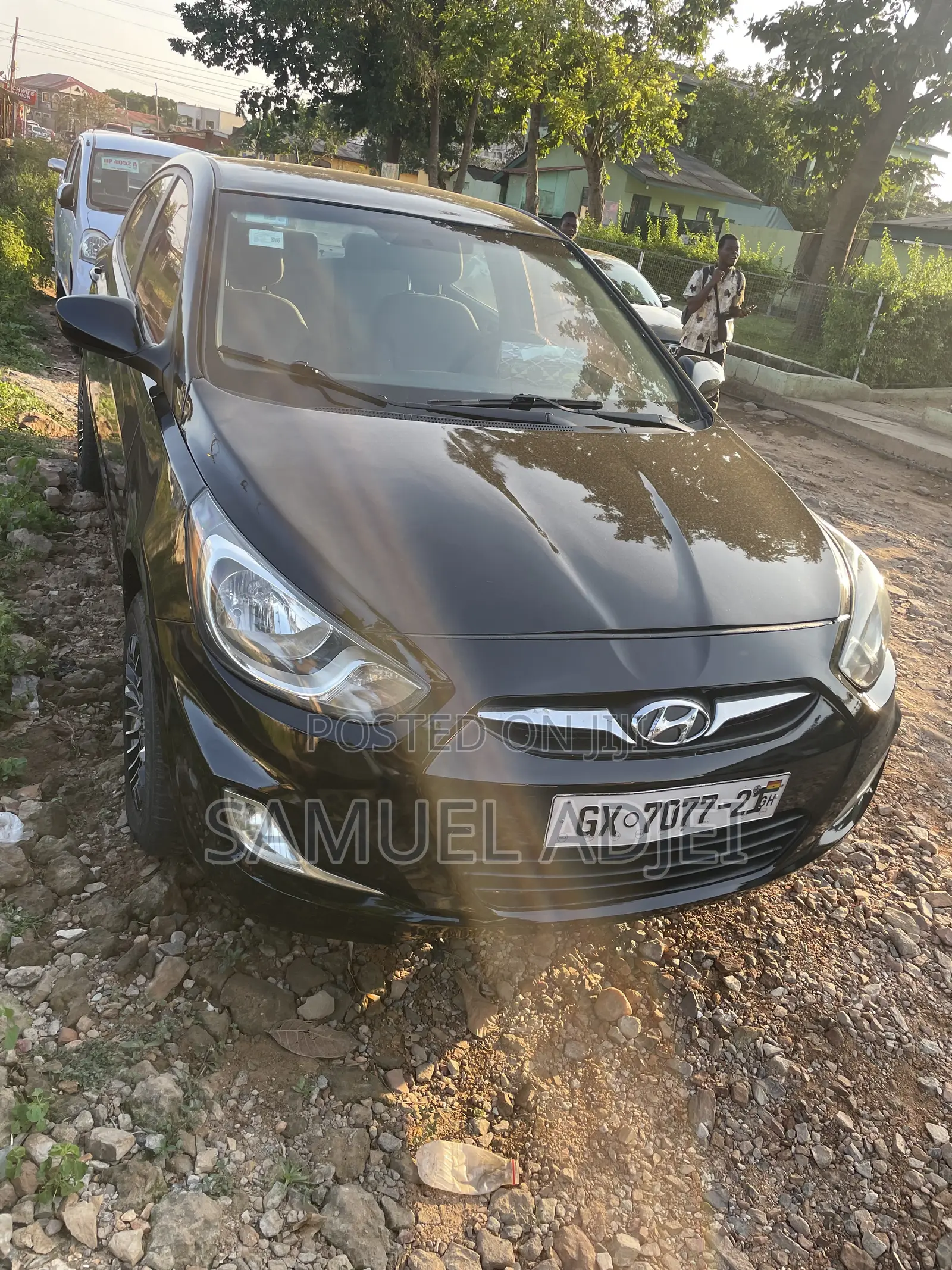 Hyundai Accent 2012 Black