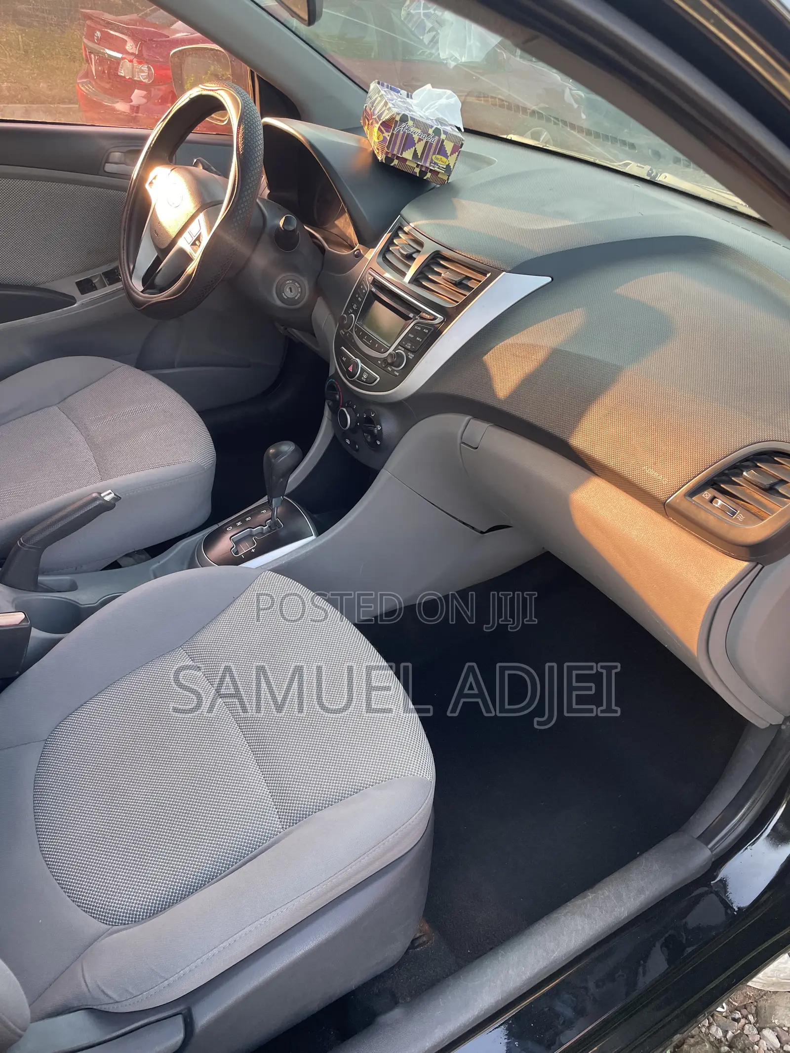 Hyundai Accent 2012 Black