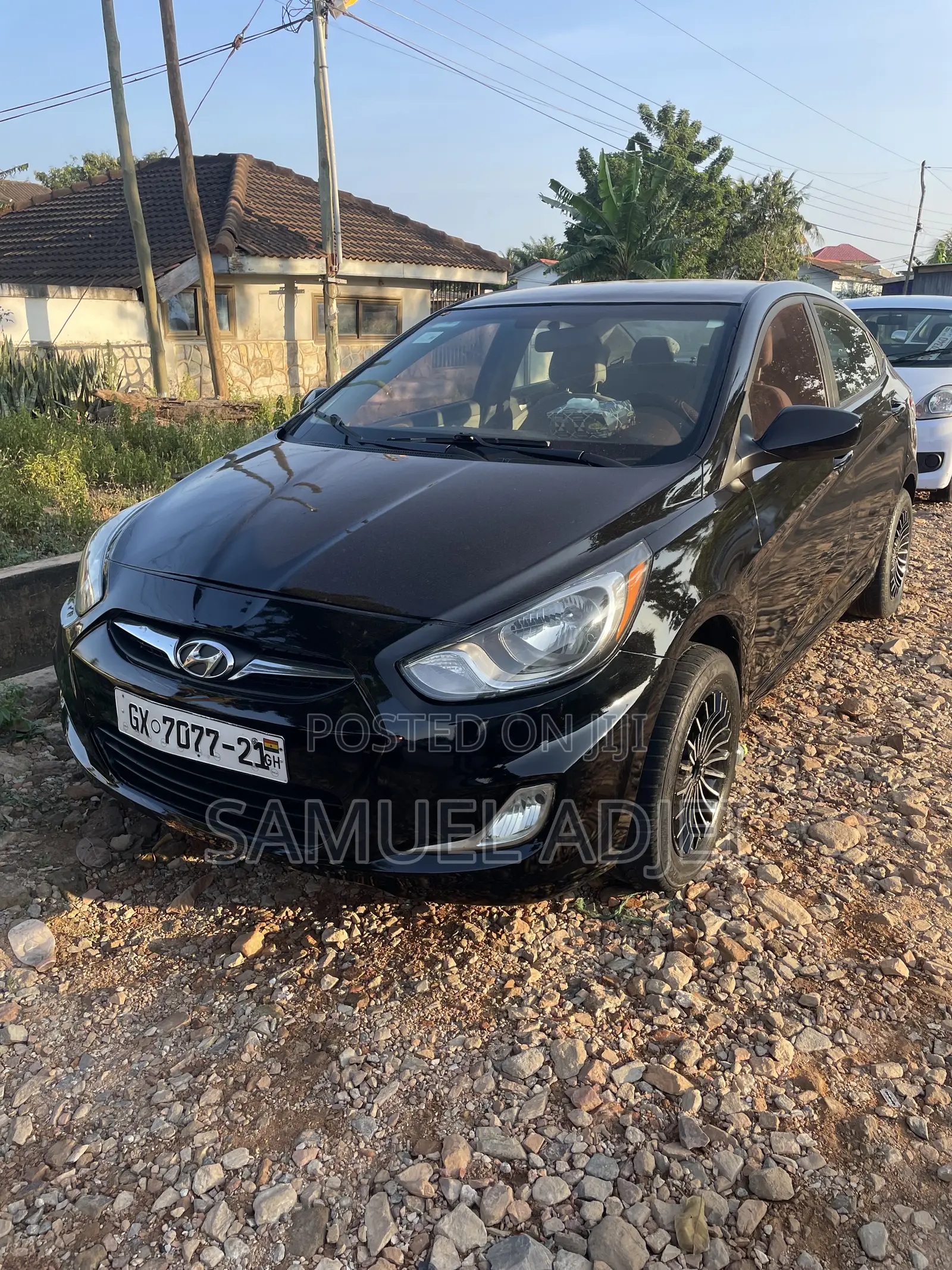 Hyundai Accent 2012 Black