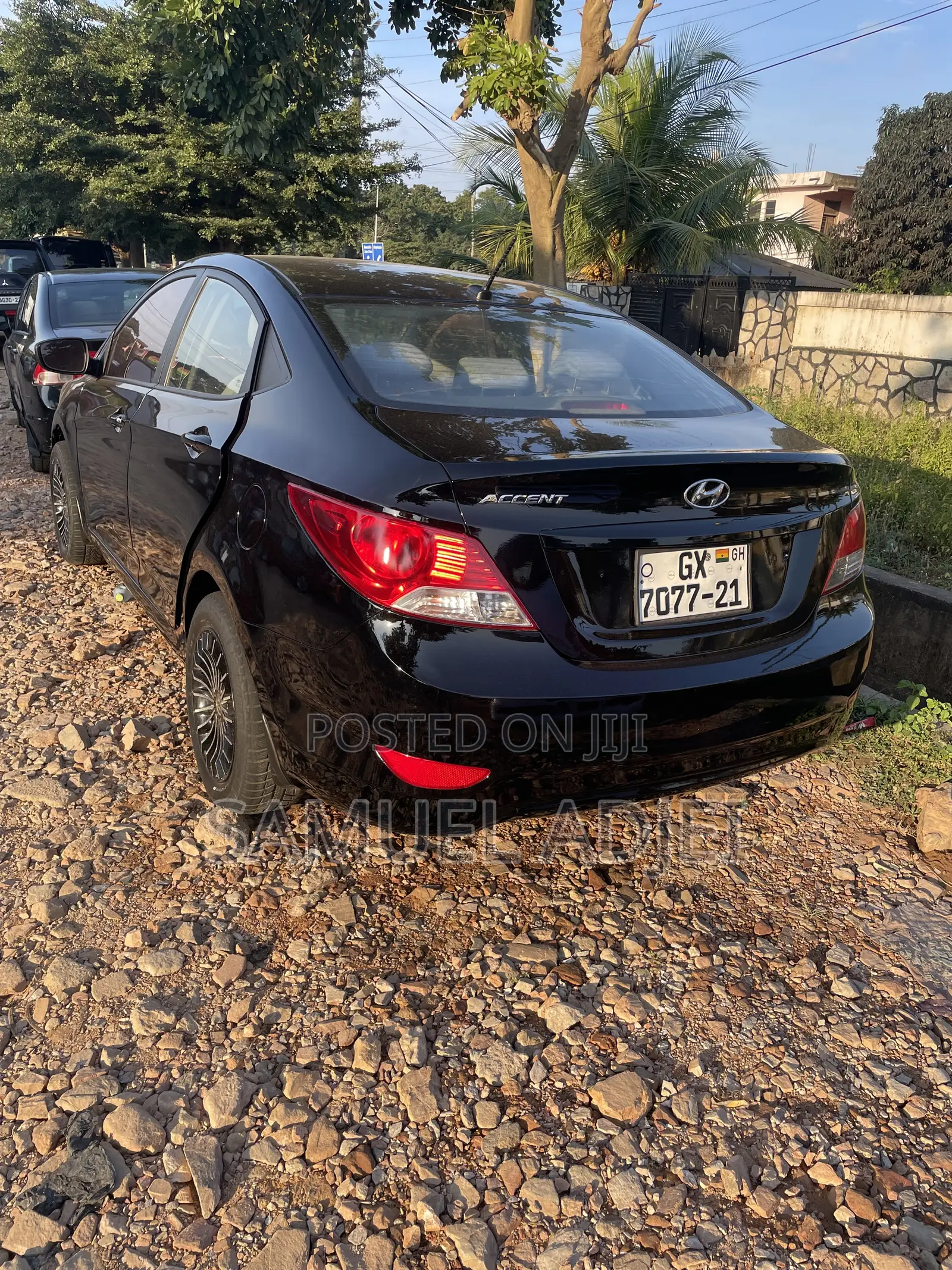 Hyundai Accent 2012 Black