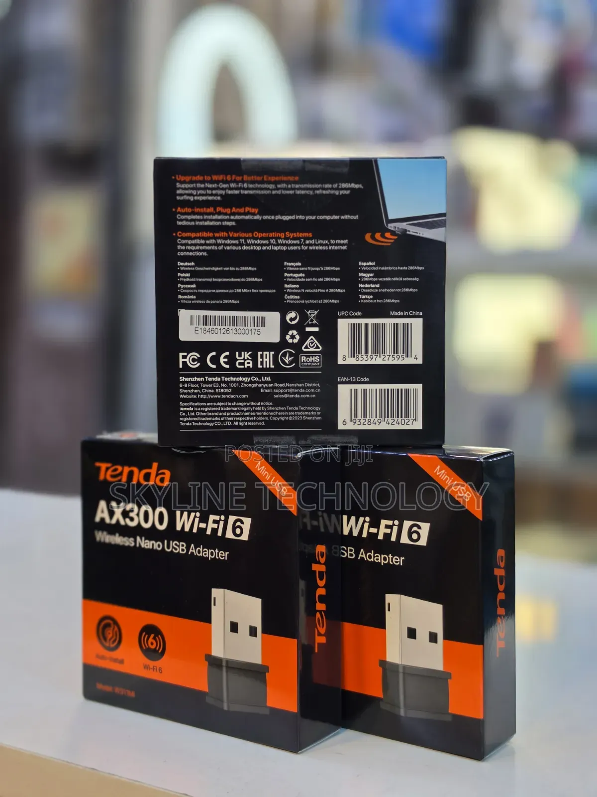 Tenda Wi-Fi 6 USB Adapter