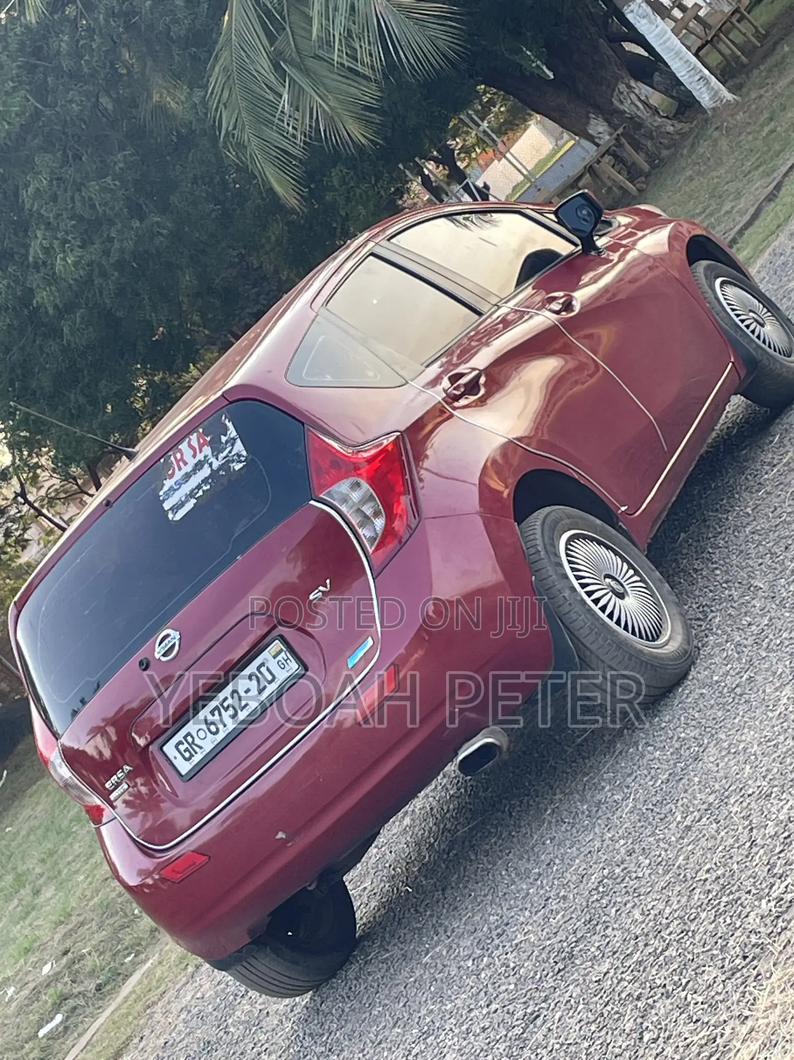 Nissan Versa 2014 Red