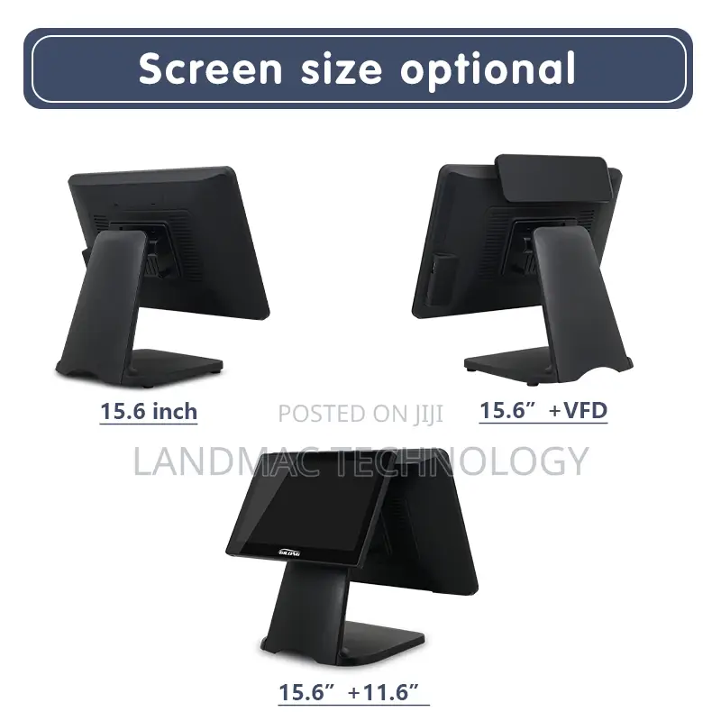LandMac Large Display Double Screen POS Terminal 15.6