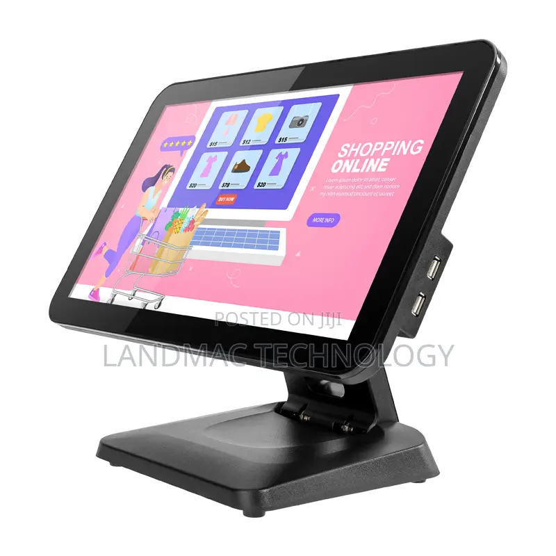 LandMac Large Display Double Screen POS Terminal 15.6