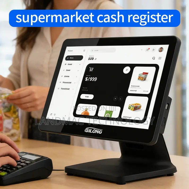 LandMac Large Display Double Screen POS Terminal 15.6